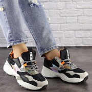 Женские кроссовки Fashion Ulysse 1493 36 размер 23 см Черный 37 Житомир