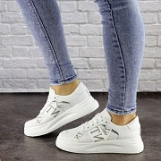 Женские кроссовки Fashion Vlnt 1466 39 размер 24,5 см Белый Житомир