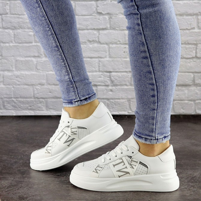 Женские кроссовки Fashion Vlnt 1466 39 размер 24,5 см Белый Житомир - изображение 1