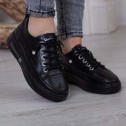 Кроссовки женские Fashion Cheops 2507 38 размер 24 см Черный Житомир
