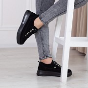 Кроссовки женские Fashion Dottie 2493 39 размер 24,5 см Черный Житомир