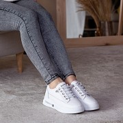 Кроссовки женские Fashion Echo 2480 38 размер 24 см Белый Житомир