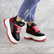 Кроссовки женские зимние Fashion Cutenise 2348 39 размер 24,5 см Красный Житомир