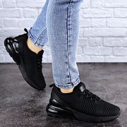 Женские кроссовки Fashion Jedi 1887 36 размер 23 см Черный Житомир