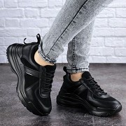 Женские кроссовки Fashion Peanut 2005 37 размер 23,5 см Черный Житомир