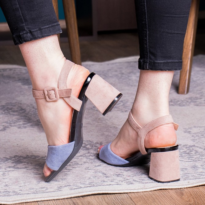 Женские босоножки Fashion Kadi 2712 36 размер 23,5 см Голубой Житомир - изображение 1