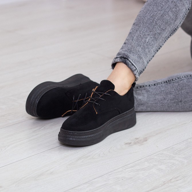 Лоферы женские Fashion Biscuit 2544 36 размер 23 см Черный 40 Житомир - изображение 1