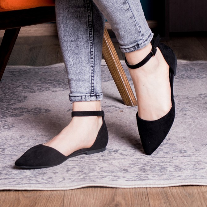 Туфли женские Fashion Gabbie 2807 36 размер 23,5 см Черный 37 Житомир - изображение 1