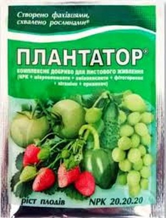 Плантатор рост плодов (20-20-20) 25 г Херсон - изображение 1