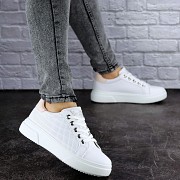 Женские кеды Fashion Bruiser 1787 39 размер 24,5 см Белый Житомир