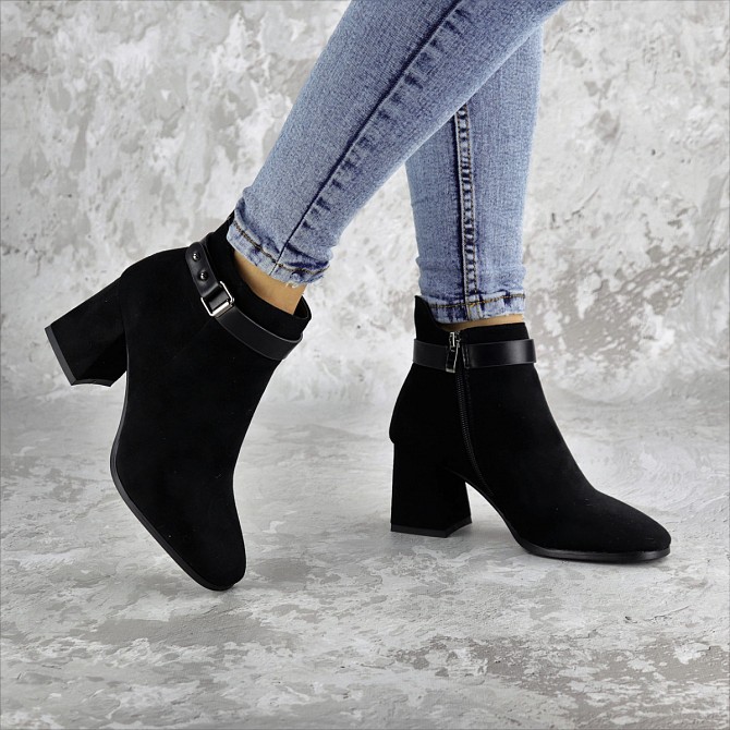 Ботильоны женские Fashion Macy 2321 37 размер 24 см Черный 38 Житомир - изображение 1