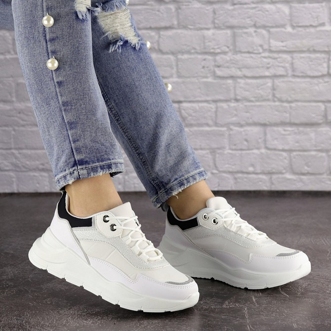 Женские кроссовки Fashion Wackey 1379 37 размер 23,5 см Белый Житомир - изображение 1