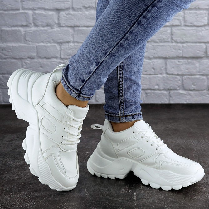 Кроссовки женские Fashion Avi 2105 37 размер 23 см Белый 40 Житомир - изображение 1