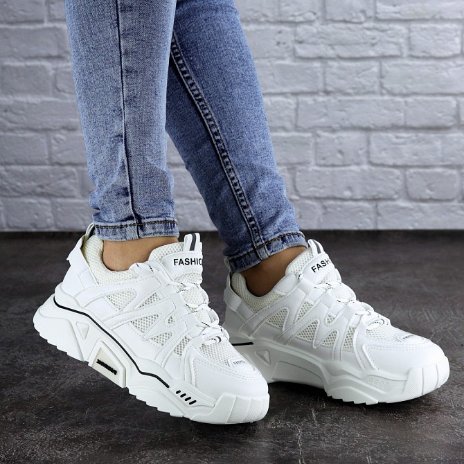Кроссовки женские Fashion Cher 2120 37 размер 22,5 см Белый Житомир - изображение 1