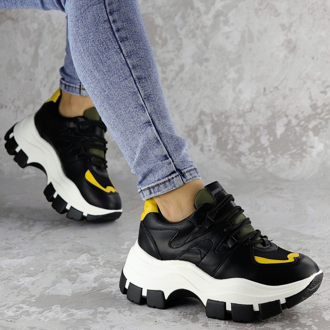 Сникеры женские Fashion Andre 2173 36 размер 22,5 см Черный 39 Житомир - изображение 1