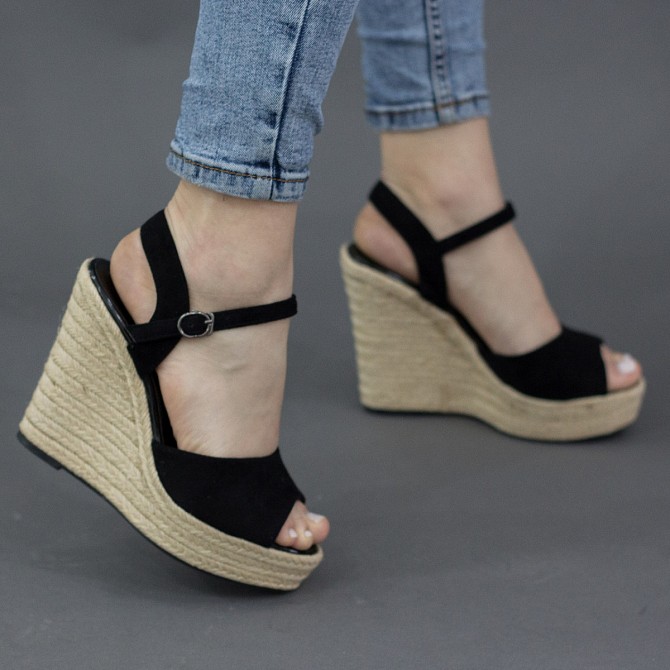 Женские босоножки Fashion Abendigo 2732 36 размер 23,5 см Черный 39 Житомир - изображение 1