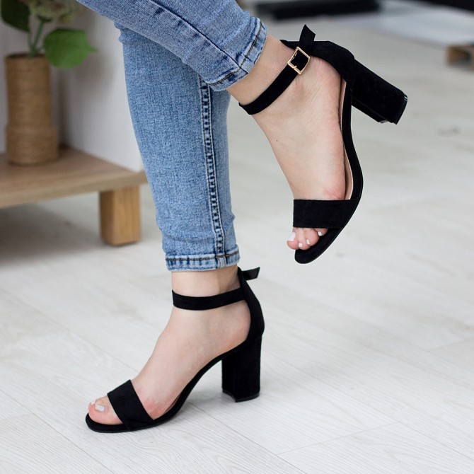 Женские босоножки Fashion Bacall 2764 36 размер 23,5 см Черный 38 Житомир - изображение 1
