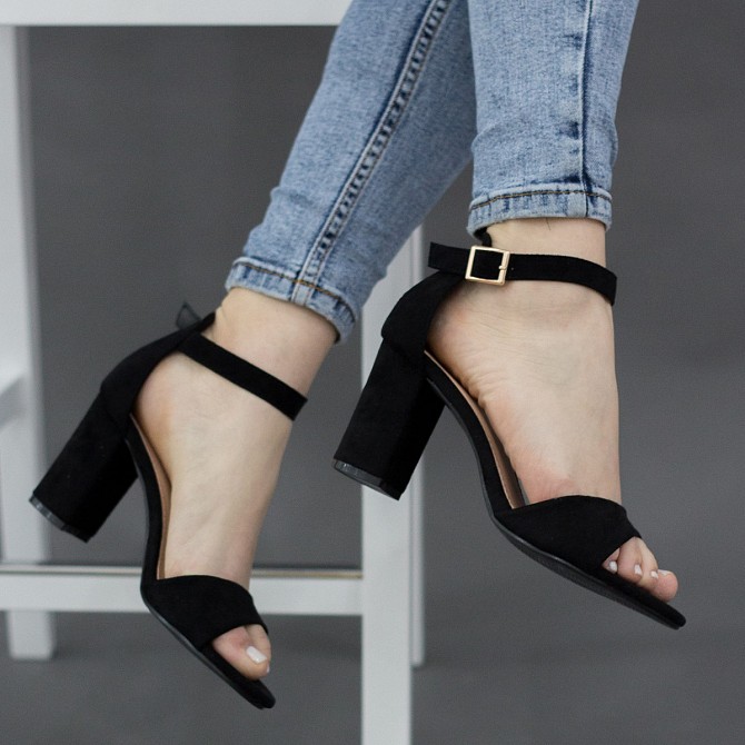 Женские босоножки Fashion Ellis 2779 36 размер 23,5 см Черный 38 Житомир - изображение 1