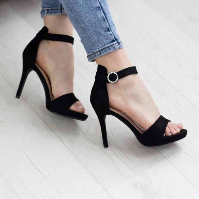 Женские босоножки Fashion Kabuki 2785 36 размер 23,5 см Черный 40 Житомир - изображение 1