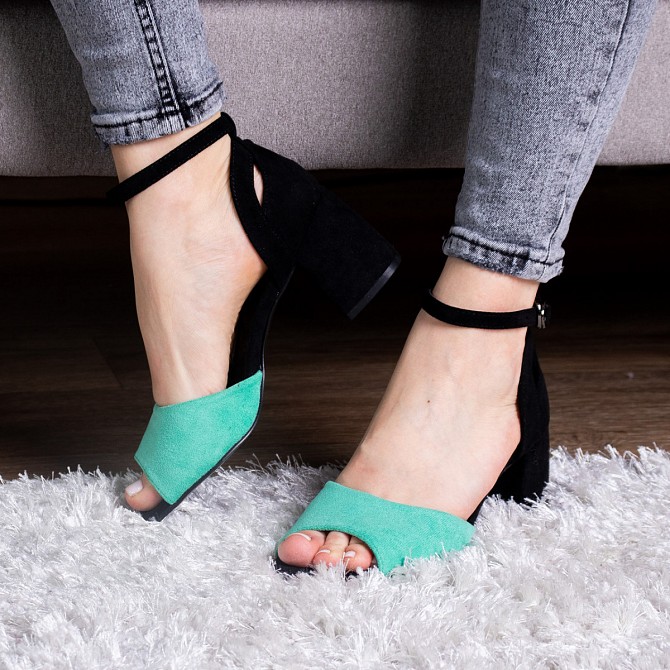 Женские босоножки Fashion Sherry 2686 35 размер 23 см Зелёный 38 Житомир - изображение 1