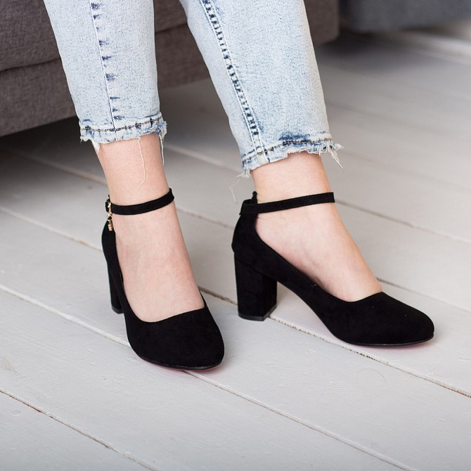 Туфли женские Fashion Quendi 2616 39 размер 25 см Черный 40 Житомир - изображение 1