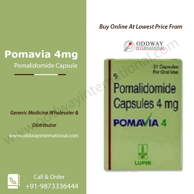 Pomavia 4 мг Помалидомид в капсулах по доступной цене в Интернете Киев - изображение 1