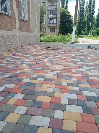 Укладка тротуарной плитки Кривой Рог - изображение 1