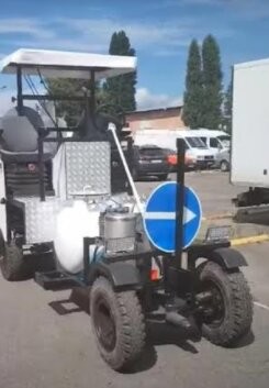 Машина розмічальна для нанесення холодного пластику та фарбою. Road marking S.A Киев Київ - изображение 1