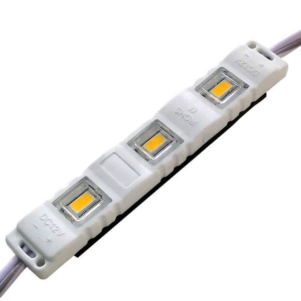 LED модуль BIOM SMD5630 1.5Вт 6500K 12В IP65 с линзой Винница - изображение 1