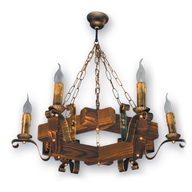 Люстра подвесная 6 свечей Е14 серии Lilia 400926 Винница - изображение 1