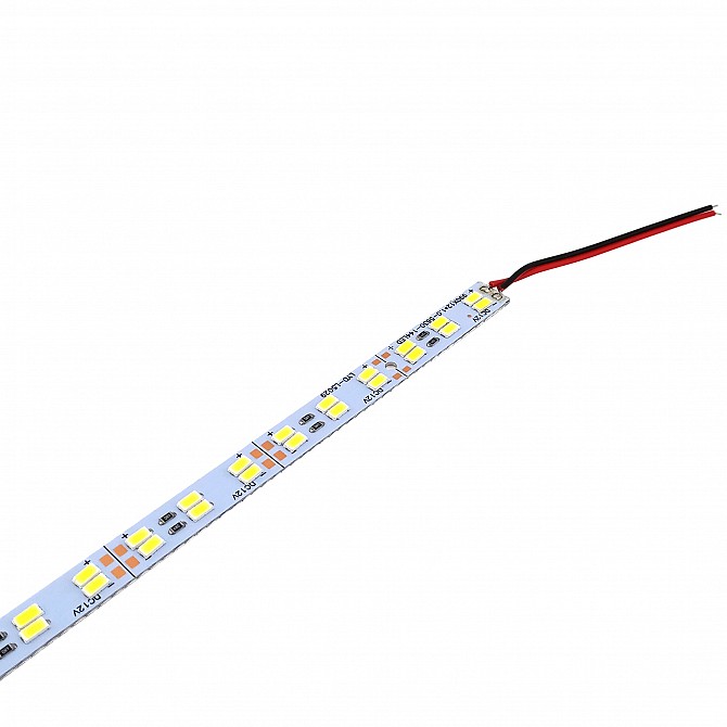 Светодиодная линейка BIOM SMD5630 12V 28W 144-LED 1м 6500K Винница - изображение 1