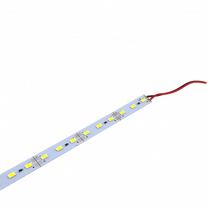 Светодиодная линейка BIOM SMD5630 12V 24W 72-LED 1м 3500K Винница - изображение 1