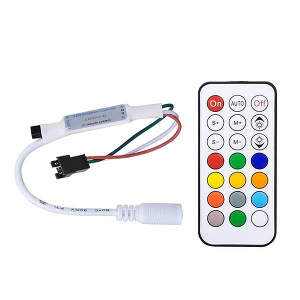 SMART RGB контроллер PROLUM IR 21 key 1024px 5-24V S2812B; WS2811; WS2813; 6803; USC1903 Винница - изображение 1