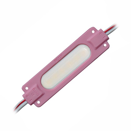 LED модуль PROlum СОВ-led 2Вт Розовый 12В IP65 с матовой линзой Винница - изображение 1