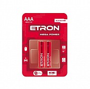 Батарейка ETRON Mega Power AАА-LR03 Blister Alkaline 2 шт Винница