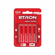 Батарейка ETRON Mega Power AАА-LR03 Blister Alkaline 8 шт Винница