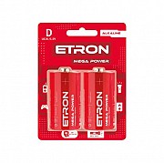 Батарейка ETRON Mega Power D-LR20 Blister Alkaline 2 шт Винница