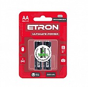 Аккумулятор ETRON Ultimate Power AA 2500mAh Ni-Mh Ready 2Use Blister 2 шт Винница