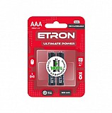 Аккумулятор ETRON Ultimate Power AAA 600mAh Ni-Mh Ready 2Use Blister 2 шт Винница