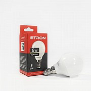 Лампа светодиодная ETRON Light Power 1-ELP-047 G45 6W 3000K 220V E14 Винница