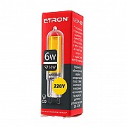 Лампа светодиодная ETRON Light Power 1-ELP-082 G9 Glass 6W 4200K 220V Винница