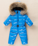 Детский меховой комбинезон с капюшоном для холодной зимы (до -20С). Херсон