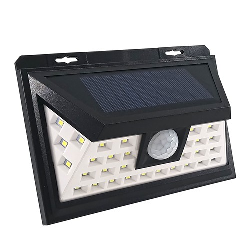 LED светильник на солнечной батарее VARGO 8W c датчиком Чёрный Винница - изображение 1