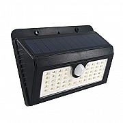 LED светильник на солнечной батарее VARGO 9W SMD c датчиком Чёрный Винница
