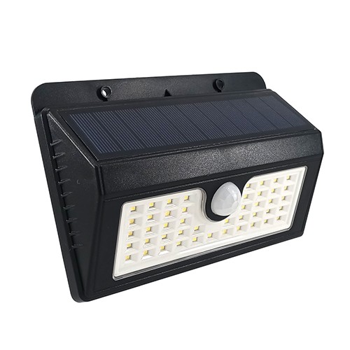 LED светильник на солнечной батарее VARGO 9W SMD c датчиком Чёрный Винница - изображение 1