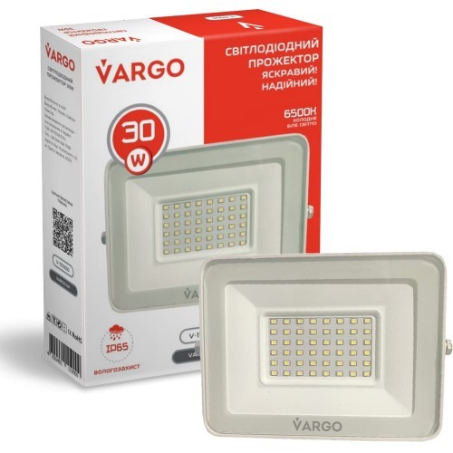 LED Прожектор VARGO 30W белый 220V Винница - изображение 1