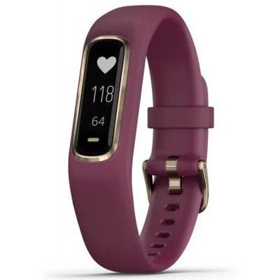 Фитнес браслет Garmin vivosmart 4, Merlot/Rose Gold, S/M (010-01995-21) Київ - изображение 1