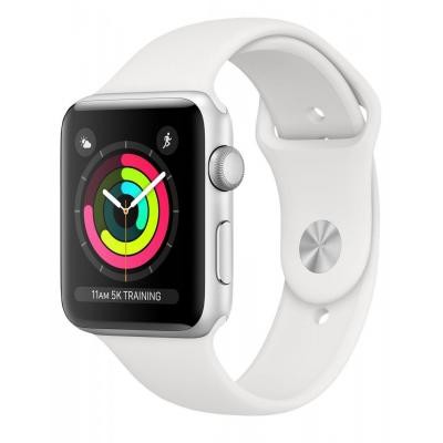 Смарт-часы Apple Watch Series 3 GPS, 38mm Silver Aluminium Case (MTEY2FS/A) Київ - изображение 1