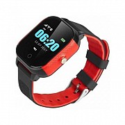 Смарт-часы GoGPS К23 Black/red Детские телефон-часы с GPS треккером (K23BKRD) Київ