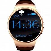 Умные часы Smart Watch Kingwear KW18 6951, золото Київ